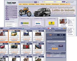 Sistema para leil&otilde;es online